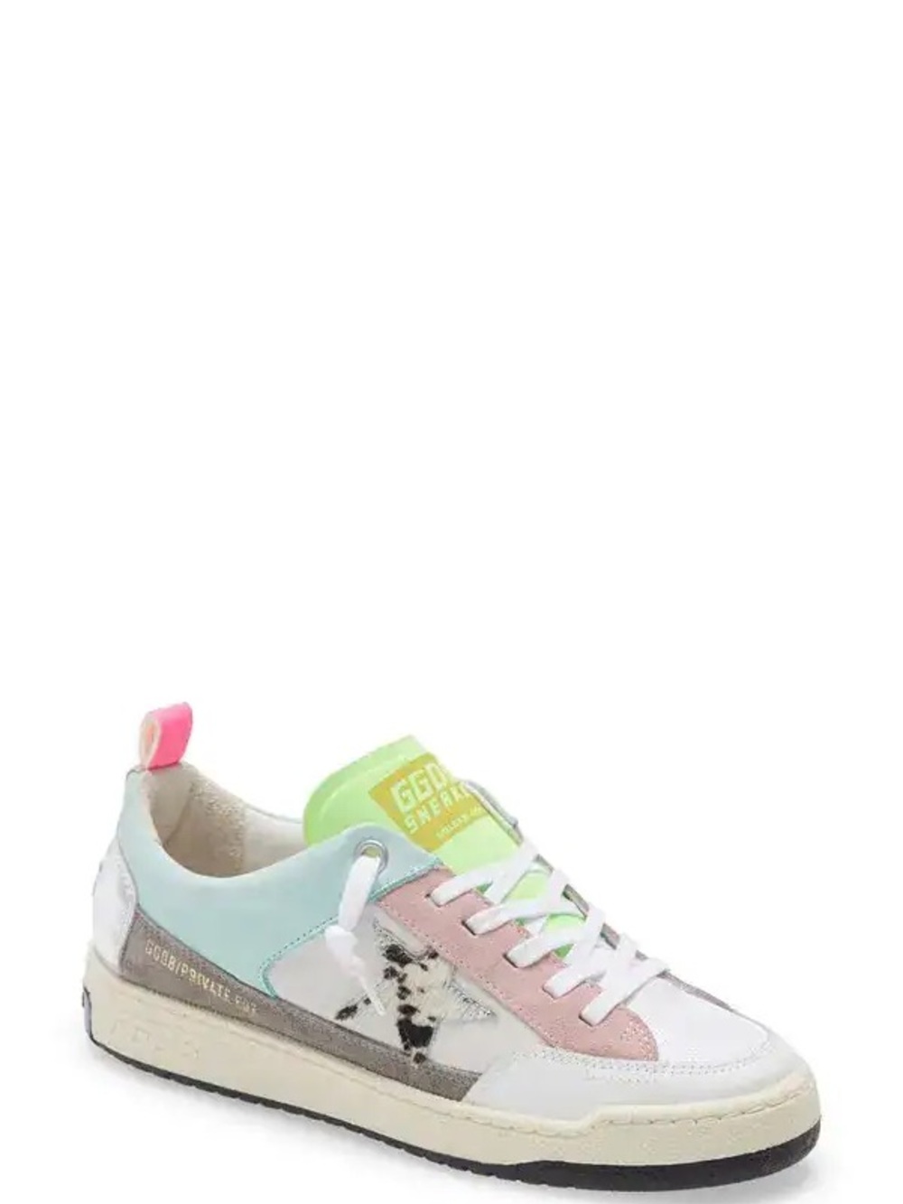 Golden Goose Yeah! Genuine Calf Hair Sneaker